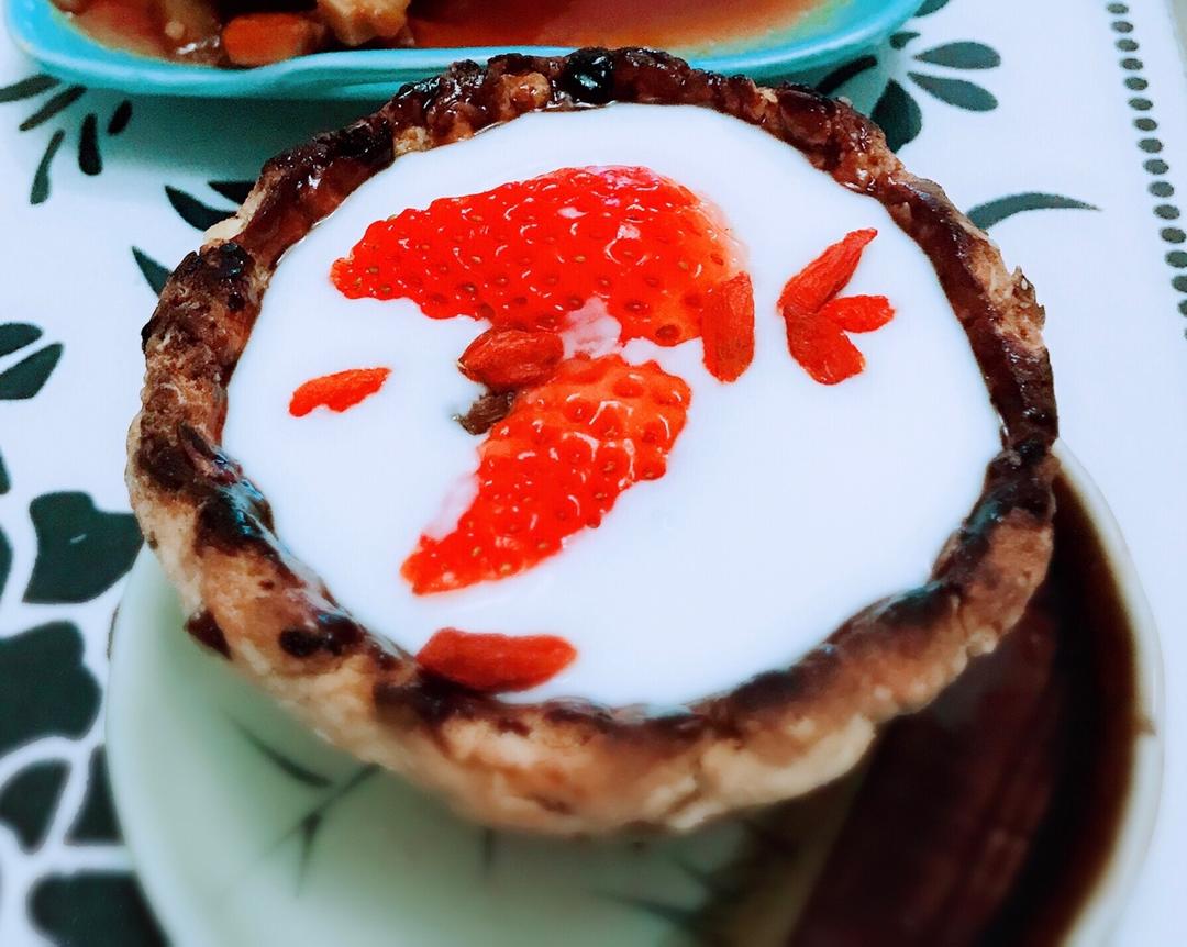 【视频食谱】巧克力燕麦曲奇杯