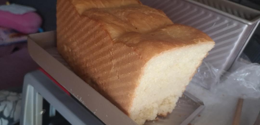 450g吐司面包（轻松手揉，无需面包机，初学者）