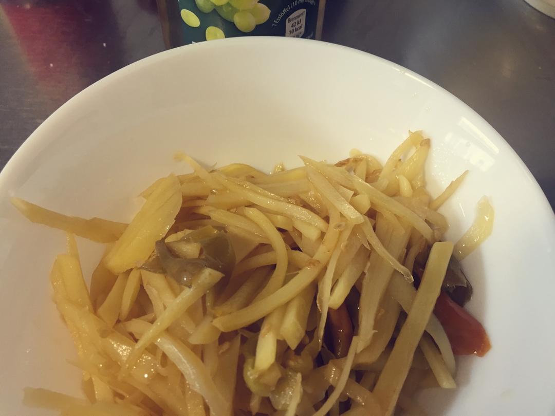 青椒土豆丝