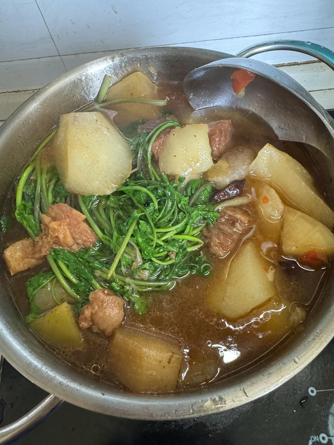 番茄土豆炖牛腩