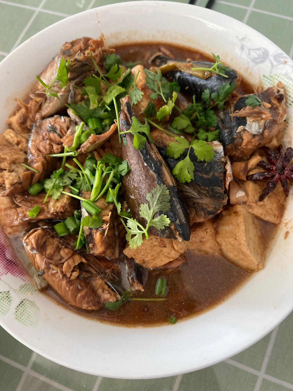 鲅鱼炖豆腐