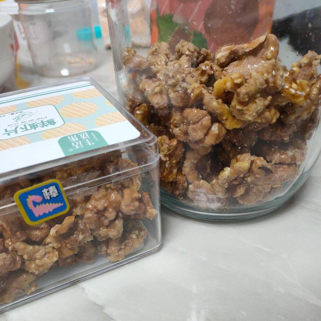 【琥珀核桃仁】冰糖无油不粘手