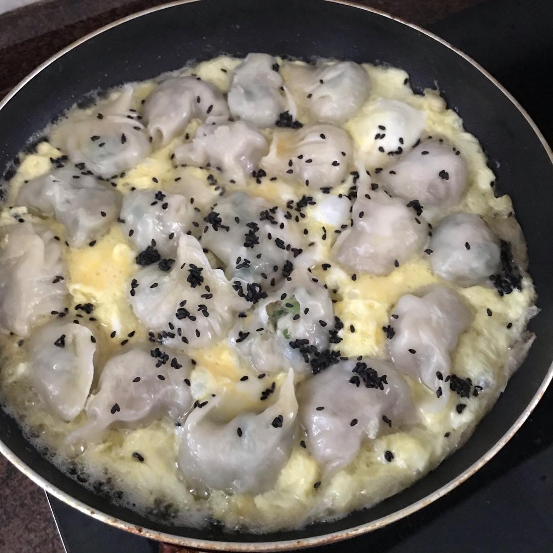 懒人快手抱蛋煎饺