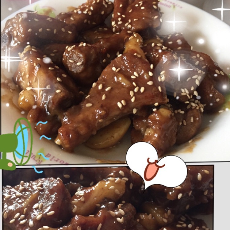 懒人版糖醋排骨