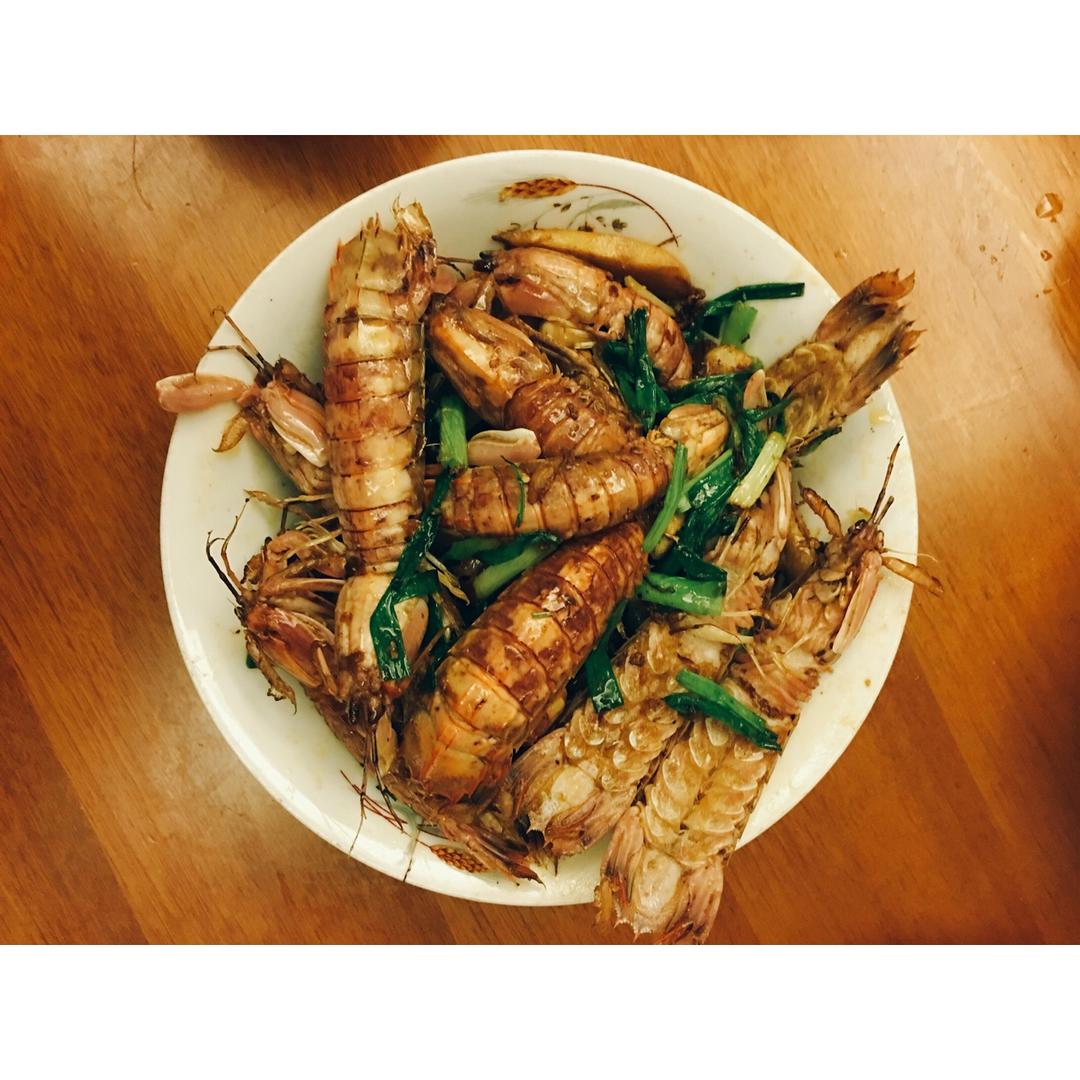 爆炒皮皮虾