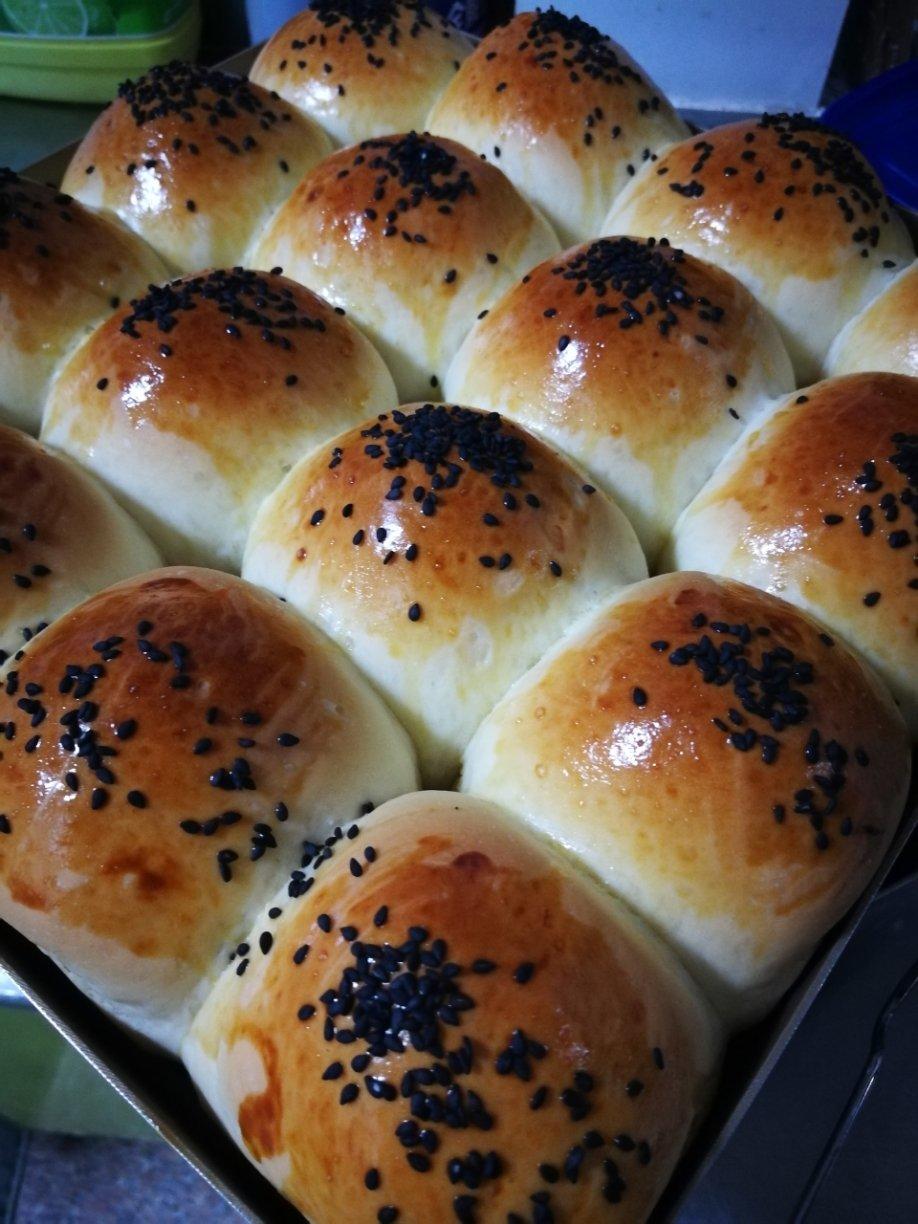 奶黄小餐包-一次发酵超好吃（附快手奶黄馅制作方法）