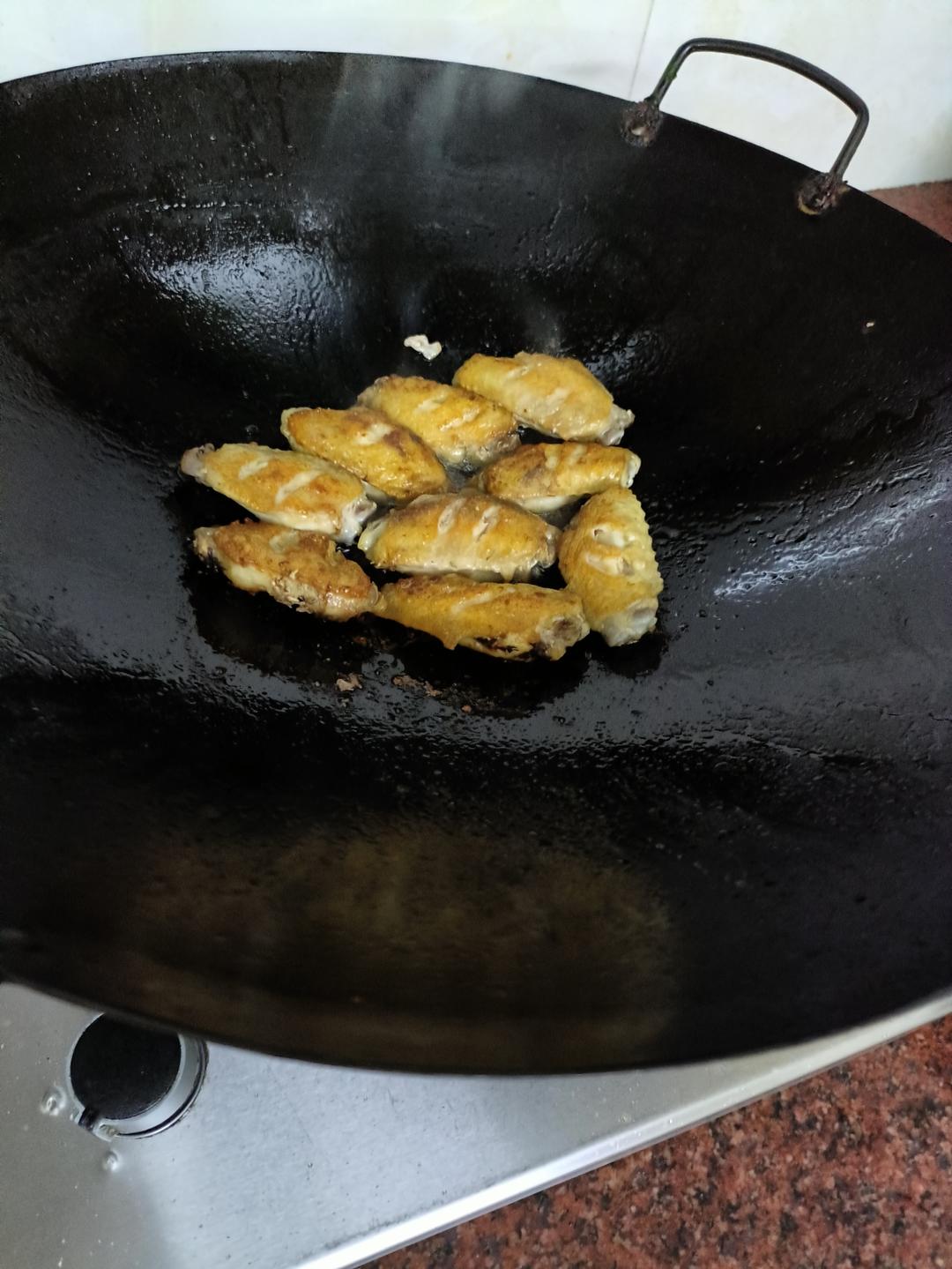 无油盐焗煎鸡腿(电饼铛版)