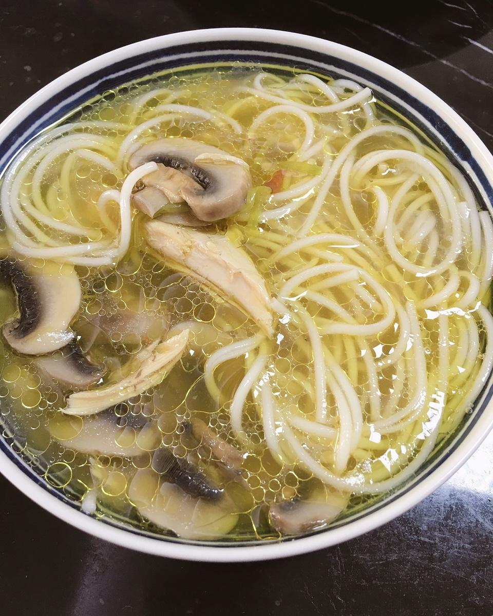 鸡汤面｜鲜嫩咸香鸡油 杭州百家鸡味馆版