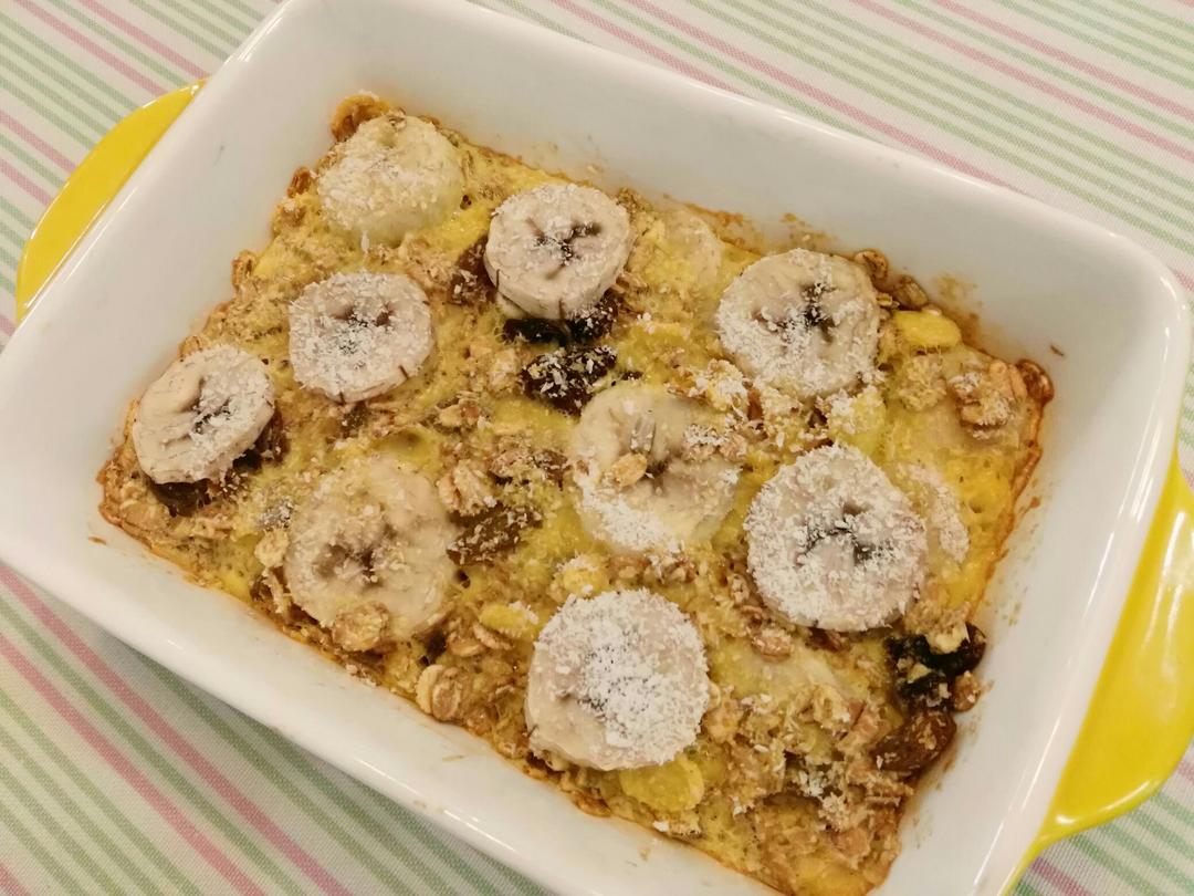 Baked Oatmeal Breakfast 早餐烤燕麦