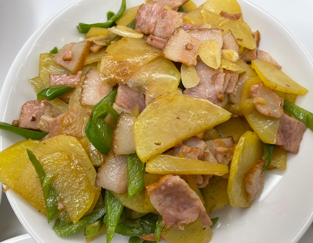 黑椒培根土豆片
