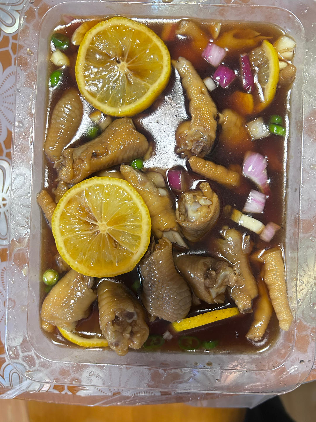 【柠檬酸辣鸡爪】自制超级无敌美味的网红鸡爪