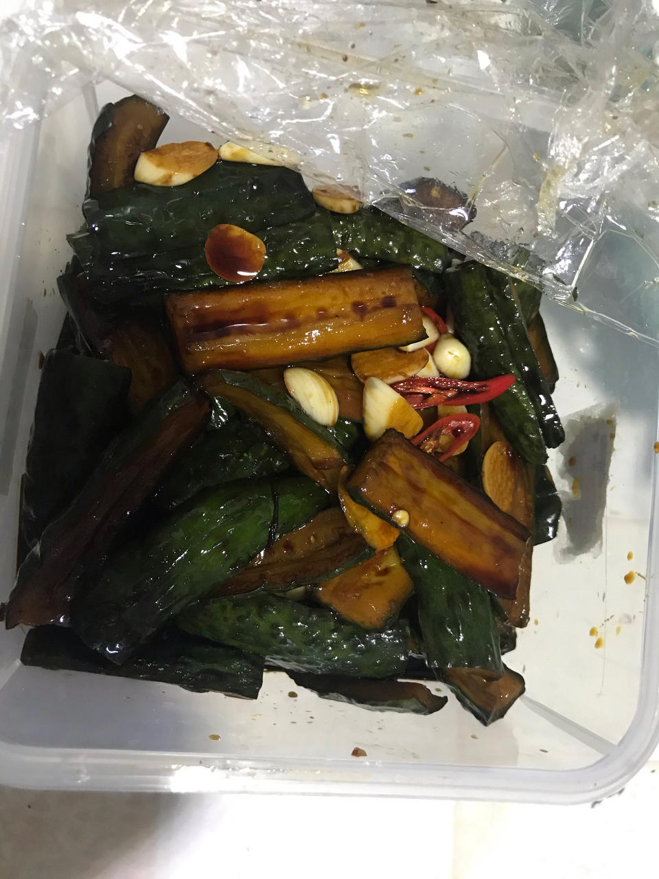 嘎嘣脆好吃到爆的黄瓜咸菜