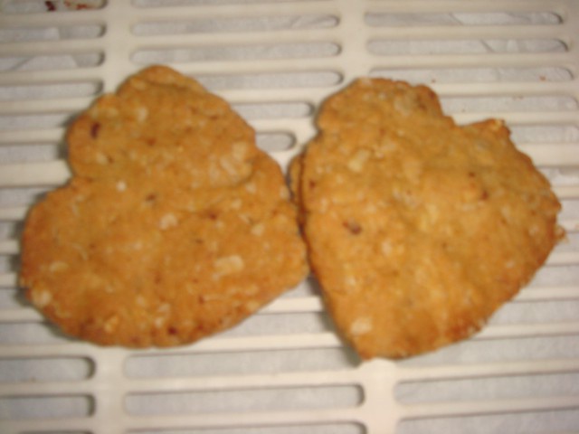 花生酱燕麦饼干