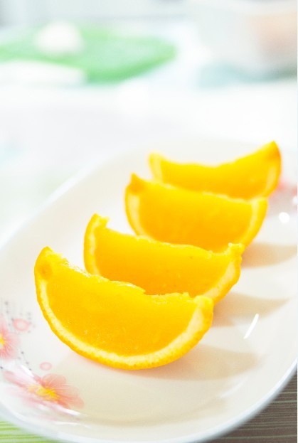 香橙果冻