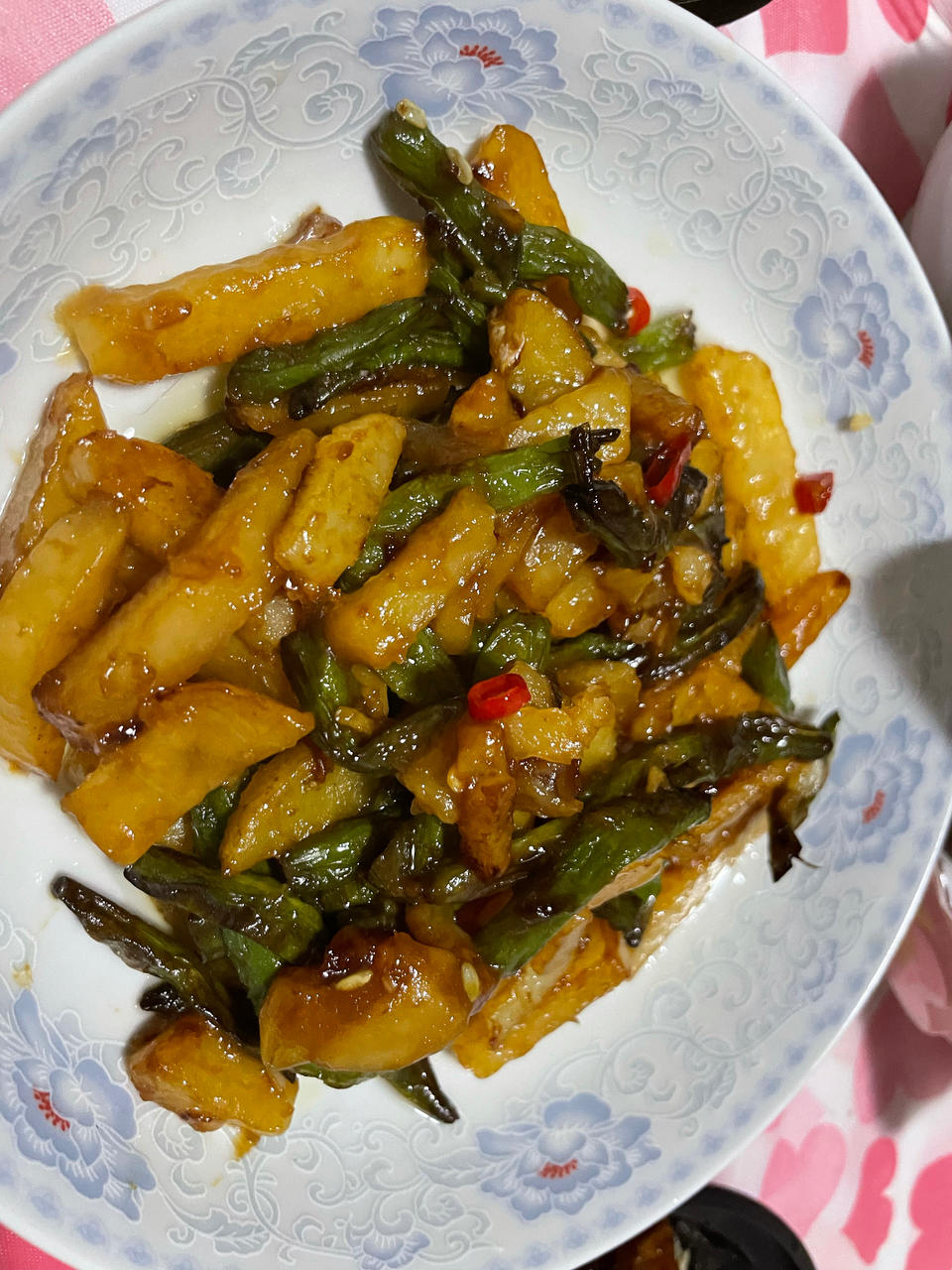 干煸豆角土豆