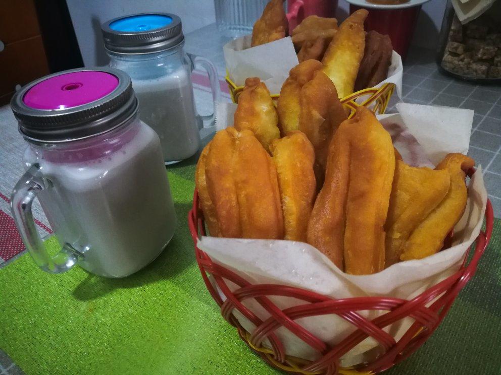 自制油条