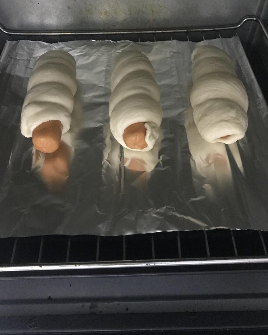热狗面包卷