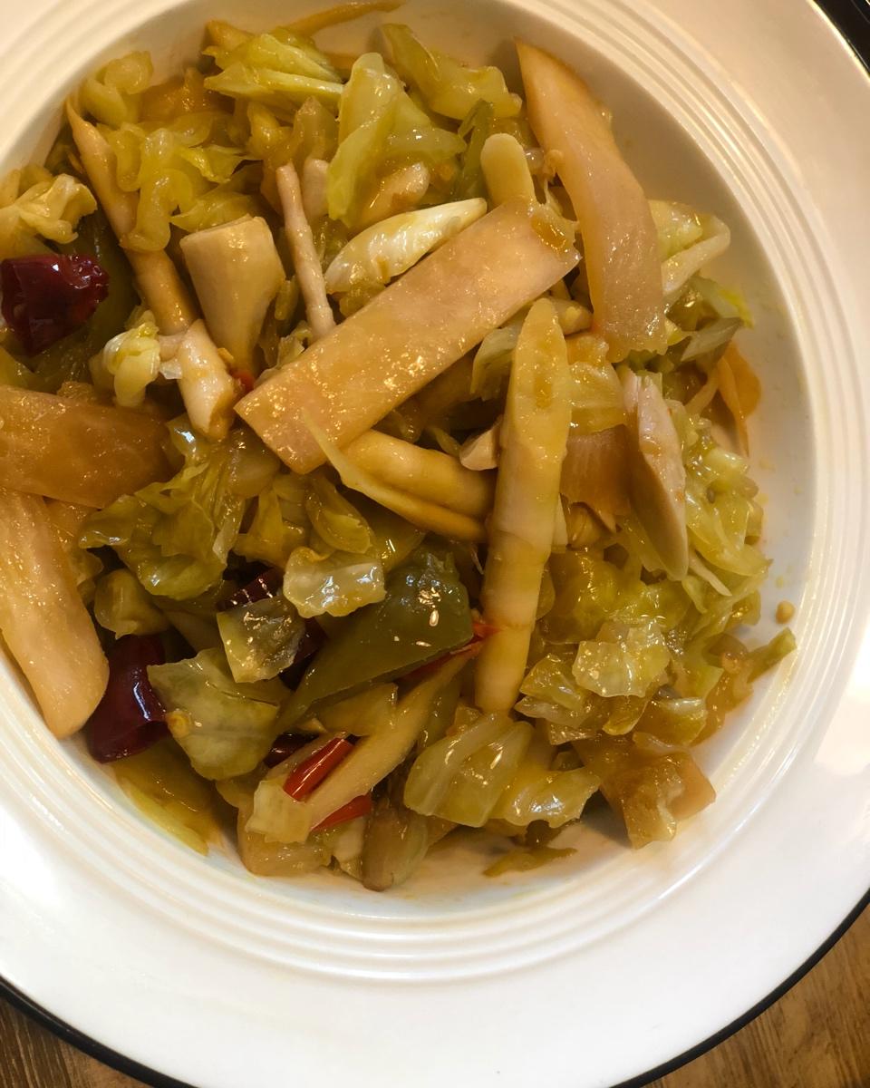 天wife做的炒泡菜