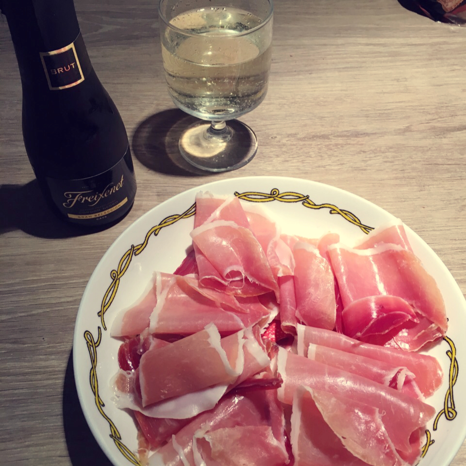 红酒好伴侣——西班牙火腿沙拉