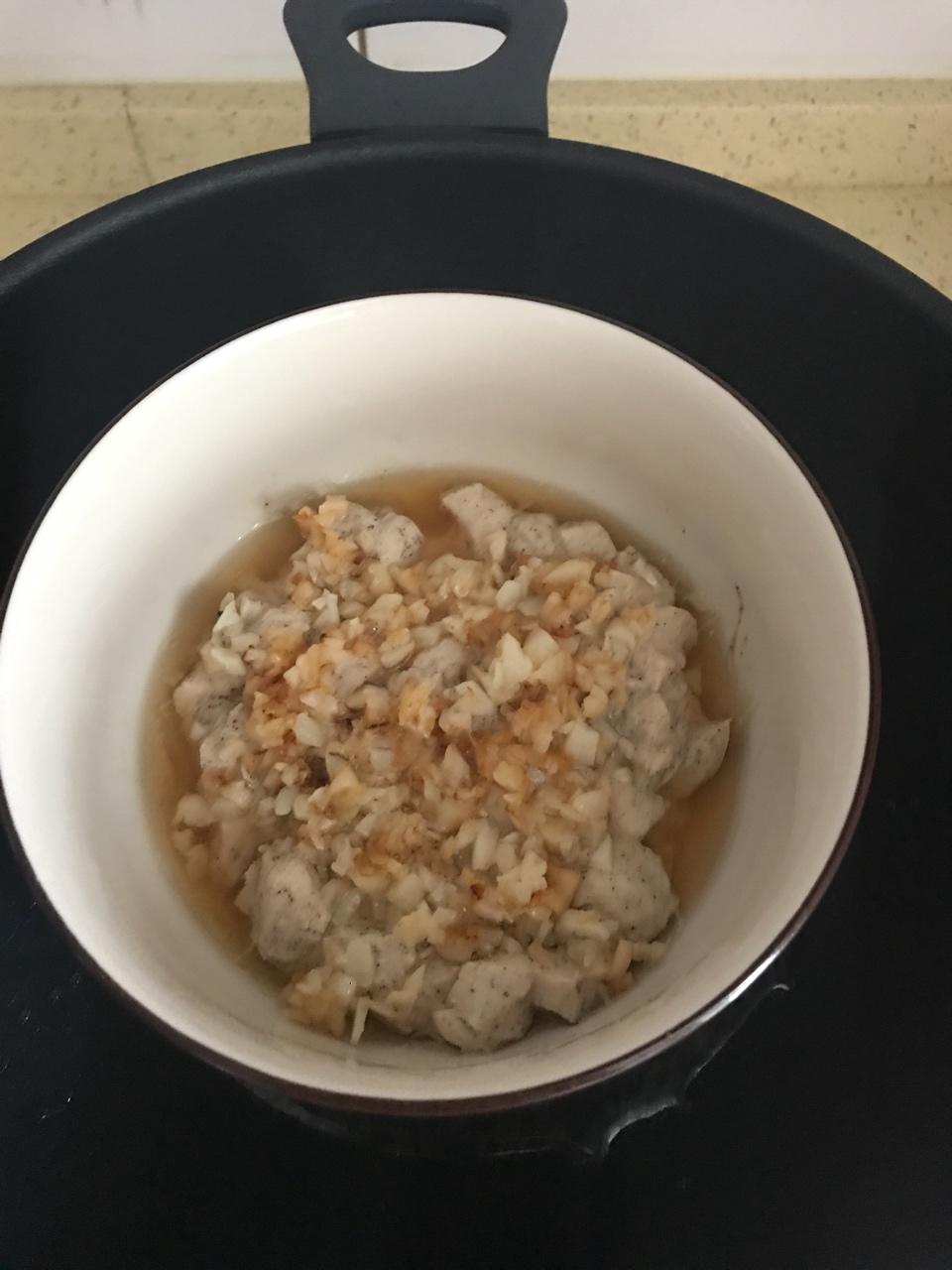 蒜蓉蒸鸡胸（鸡腿）