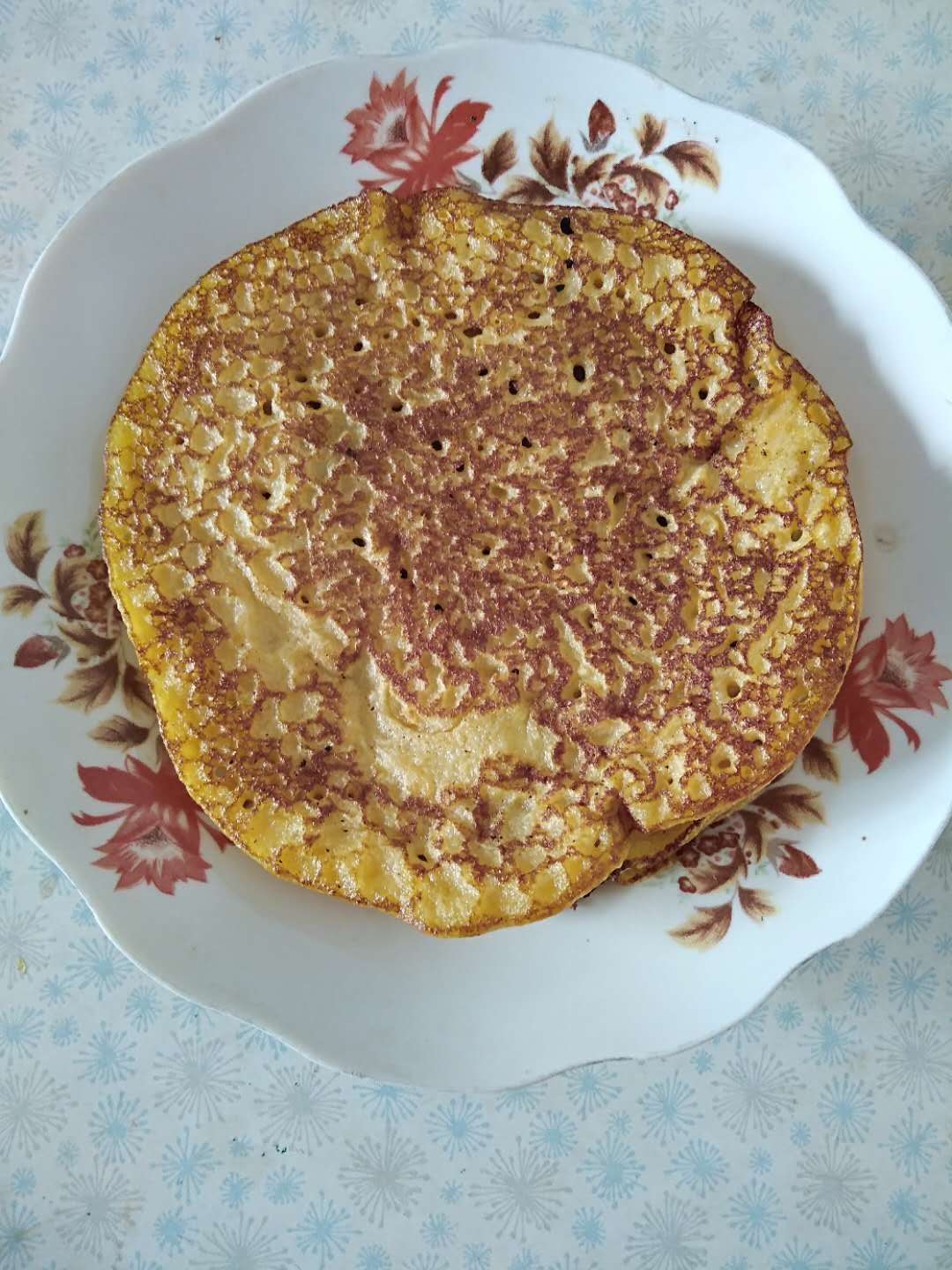 玉米面摊黄（低油）的做法