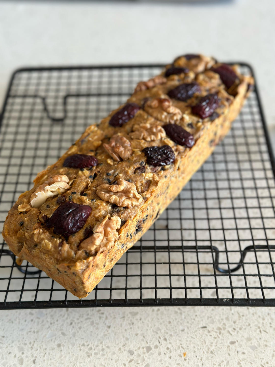 0糖0油红枣核桃燕麦磅蛋糕