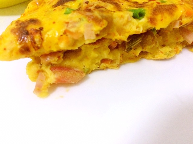 蔬菜鸡蛋饼