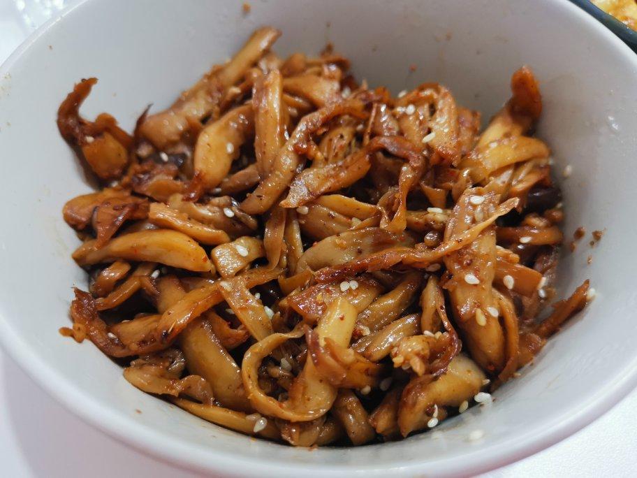 干煸手撕杏鲍菇