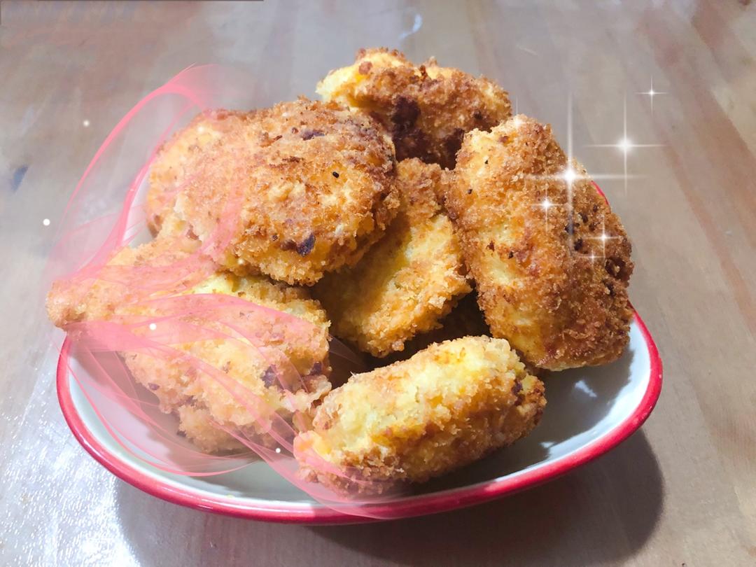 鸡肉可乐饼