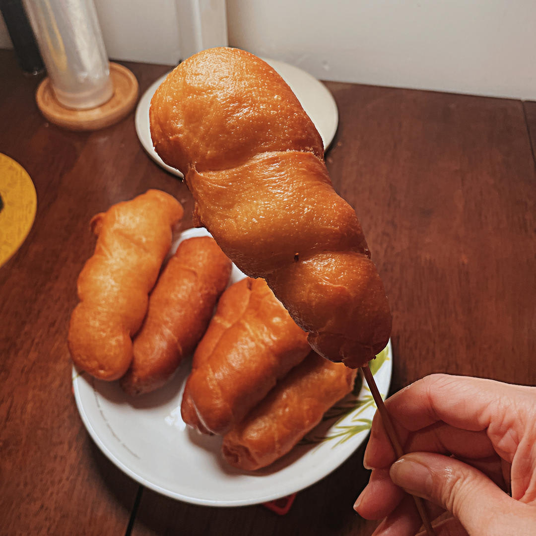 鸡腿面包