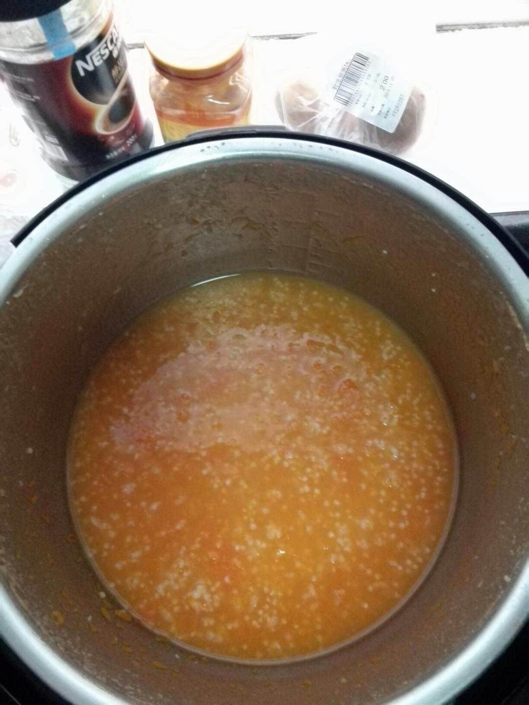 自制南瓜粥