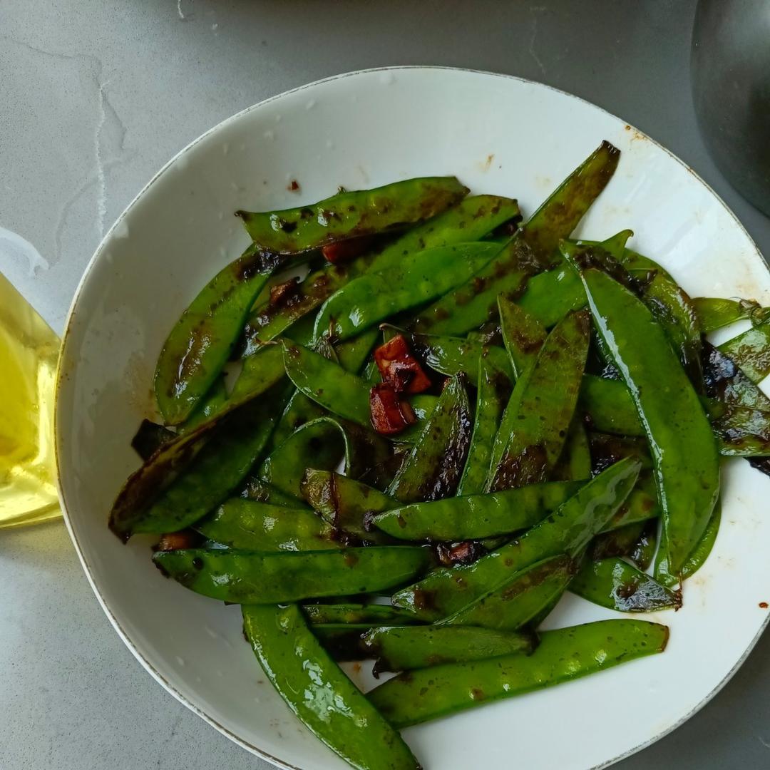 素炒豌豆片