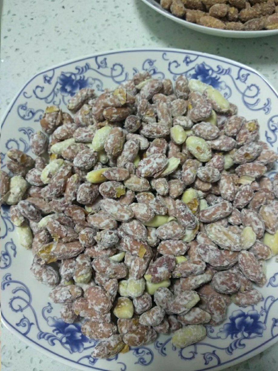 糖霜花生（花生粘）详细动图教你挂霜又薄又均匀的技巧