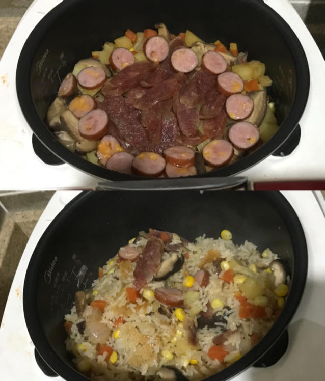 懒人电饭煲仔饭