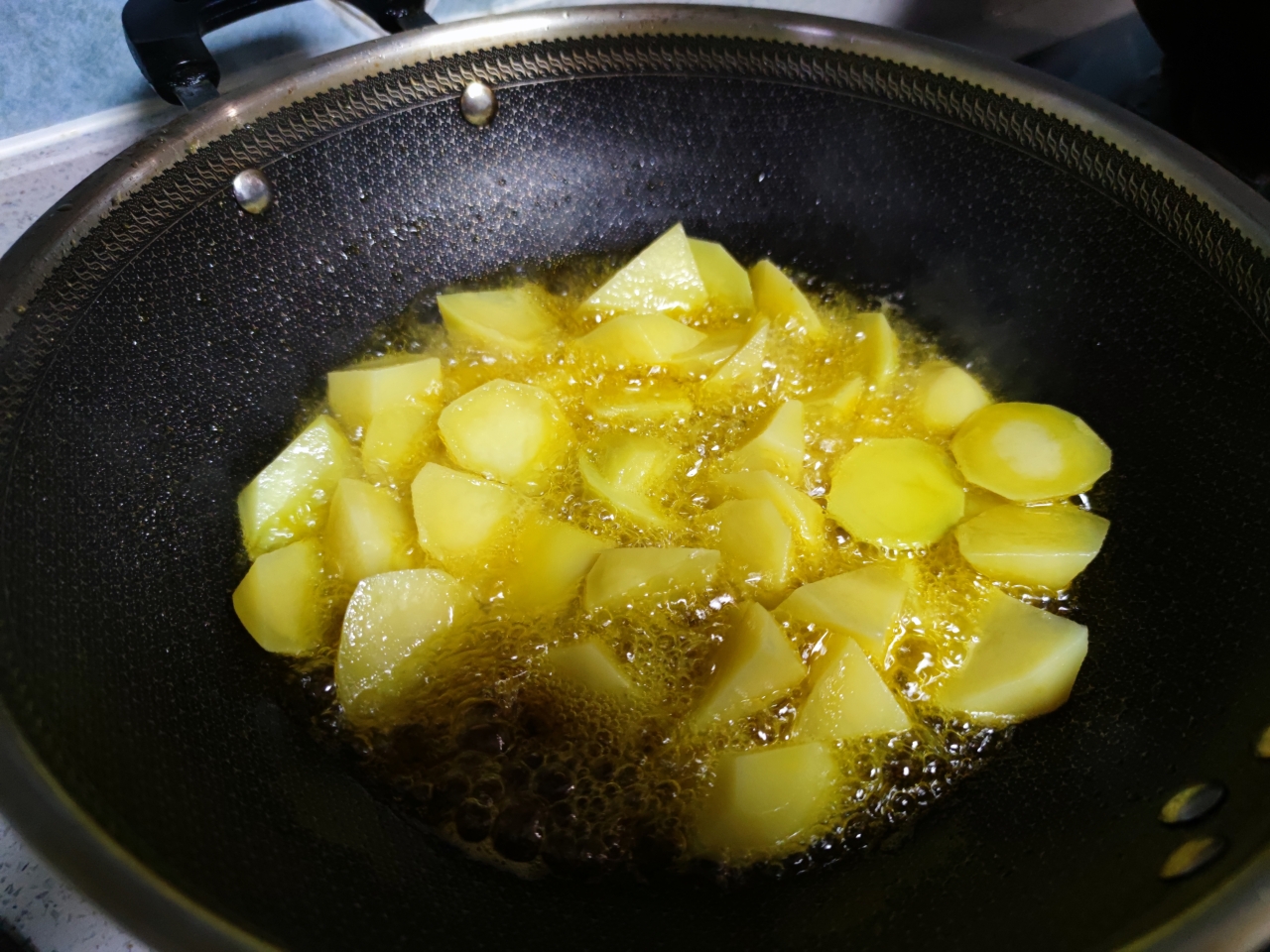 香菜拌土豆 简单易做的素菜的做法 步骤6