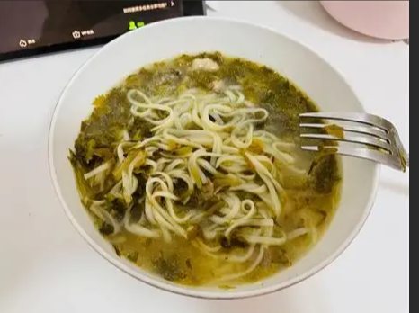 雪菜肉丝面（咸菜肉丝面）