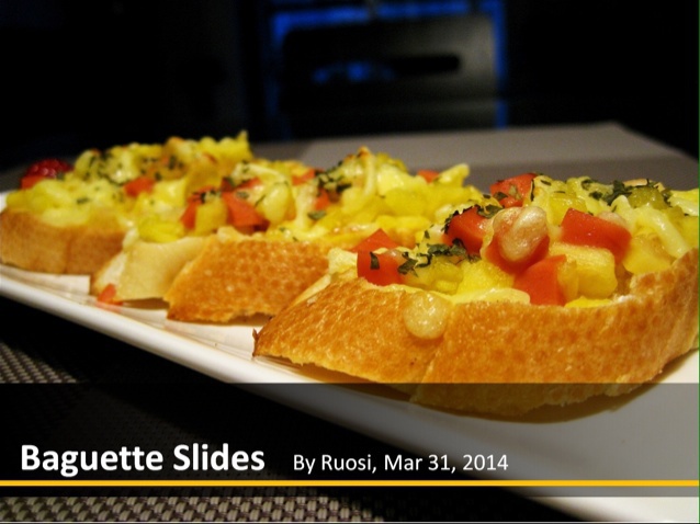 芦笋鸡肉烤法棍