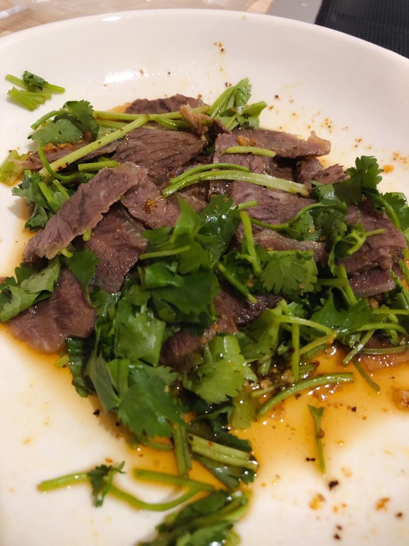 凉拌牛肉