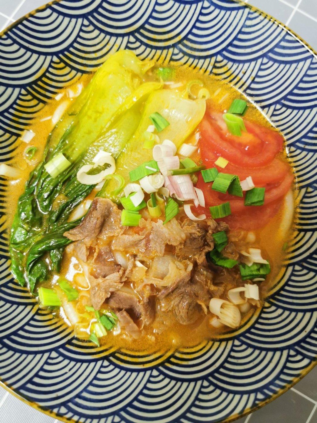 茄汁肥牛乌冬面「超详步骤图」