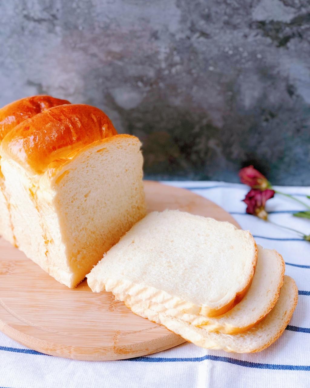 超软牛奶吐司（2个450克吐司模）