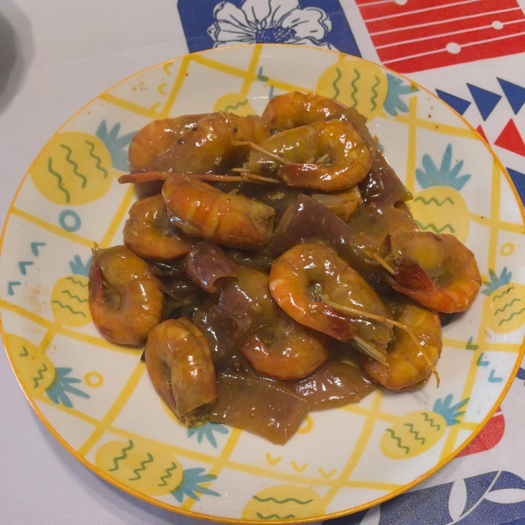 好吃到舔盘的泰式咖喱虾|拯救夏日味蕾