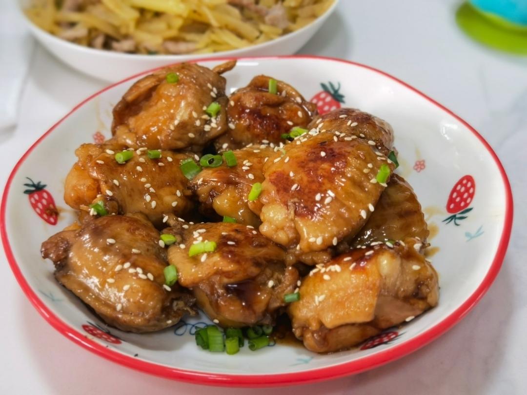【鸡翅酿虾滑】