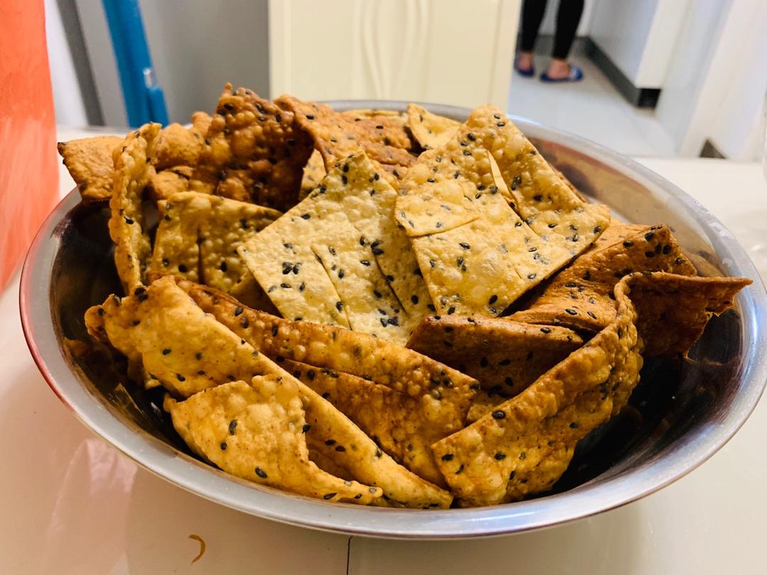 儿时年味  一口酥脆的椒盐排叉