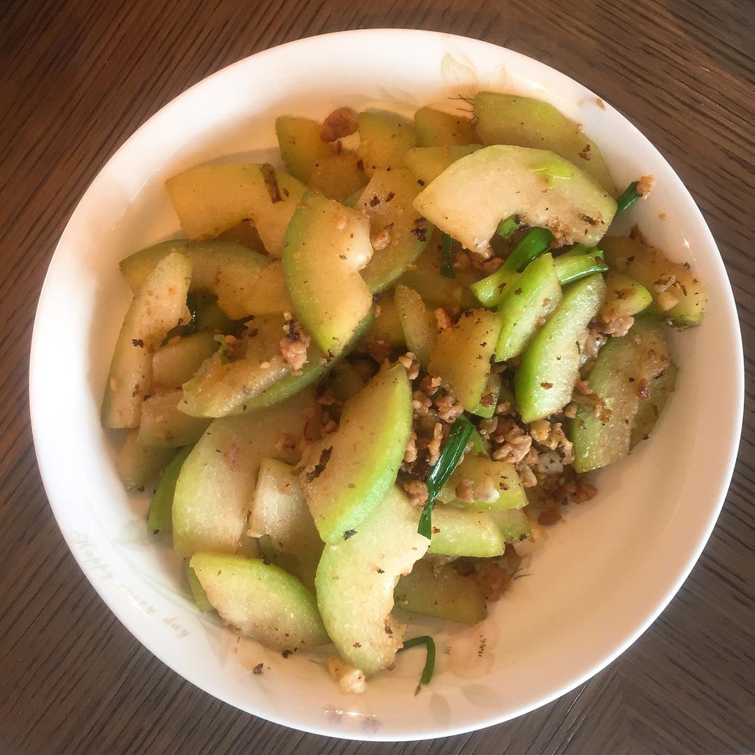 肉末炒冬瓜(超下饭)