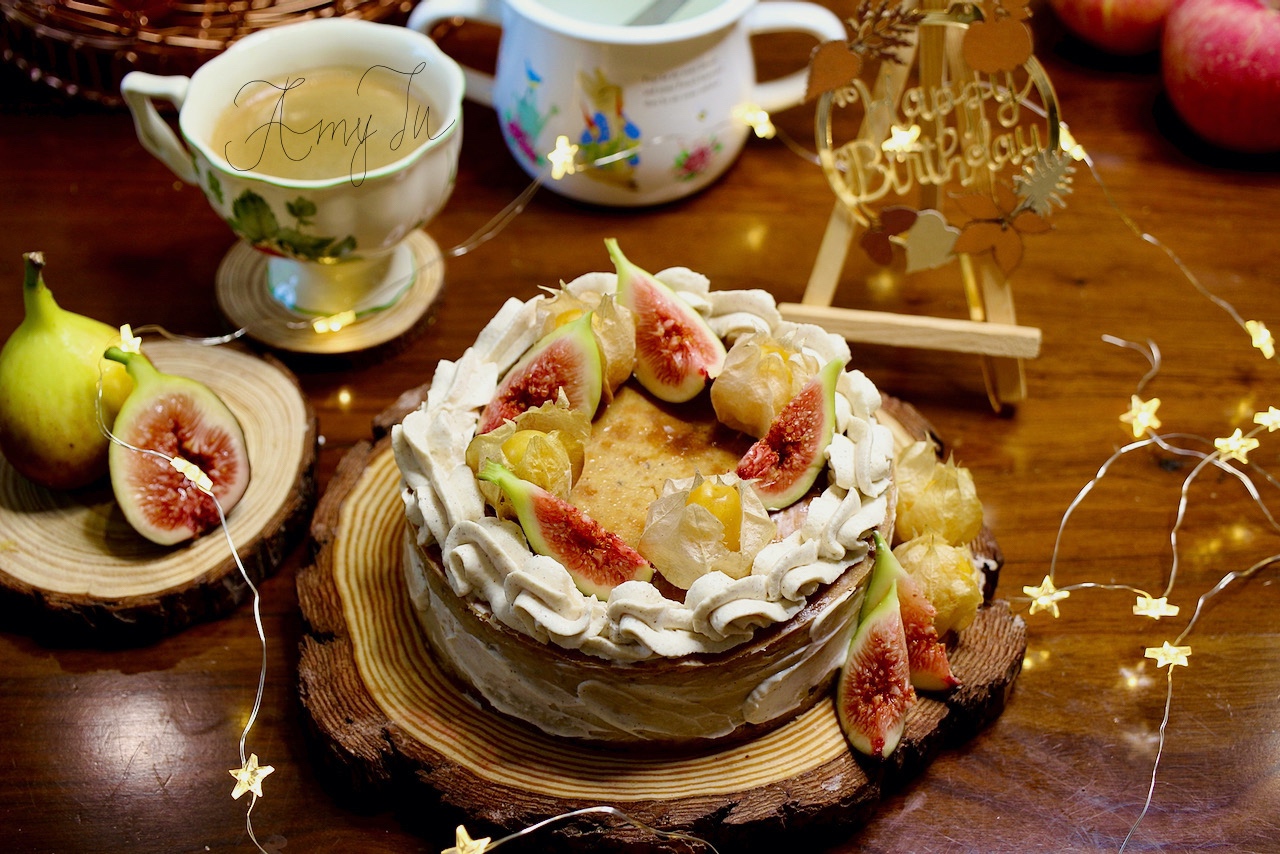 【秋天的味道】红茶肉桂重乳酪蛋糕的做法