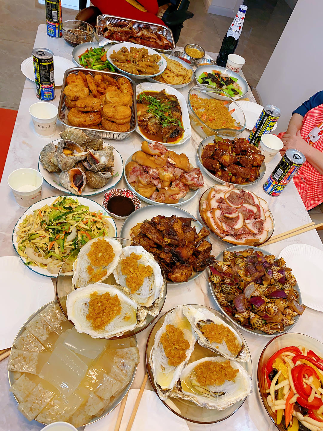 鸡汁彩椒炒双菇
