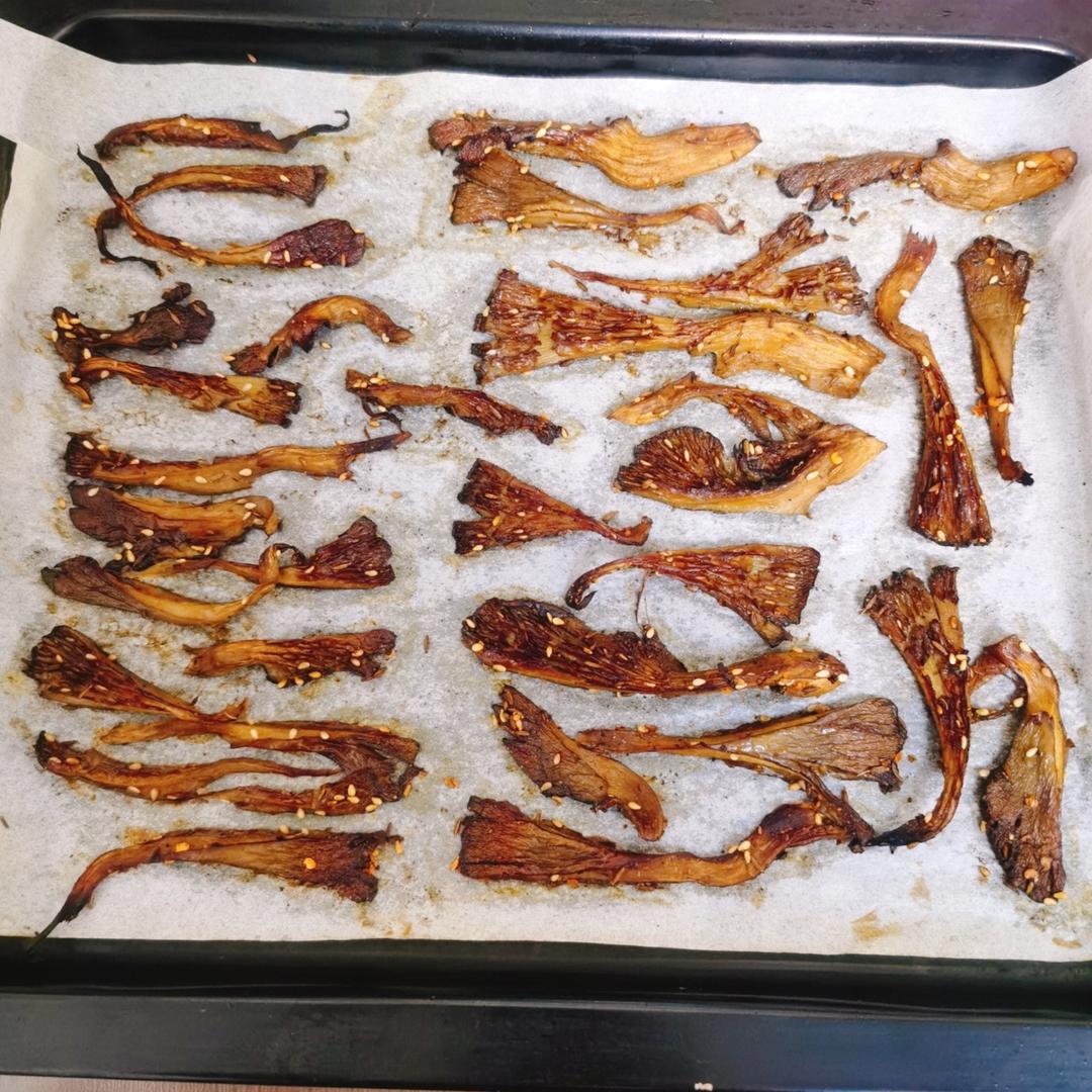 烤箱烤鲜蘑