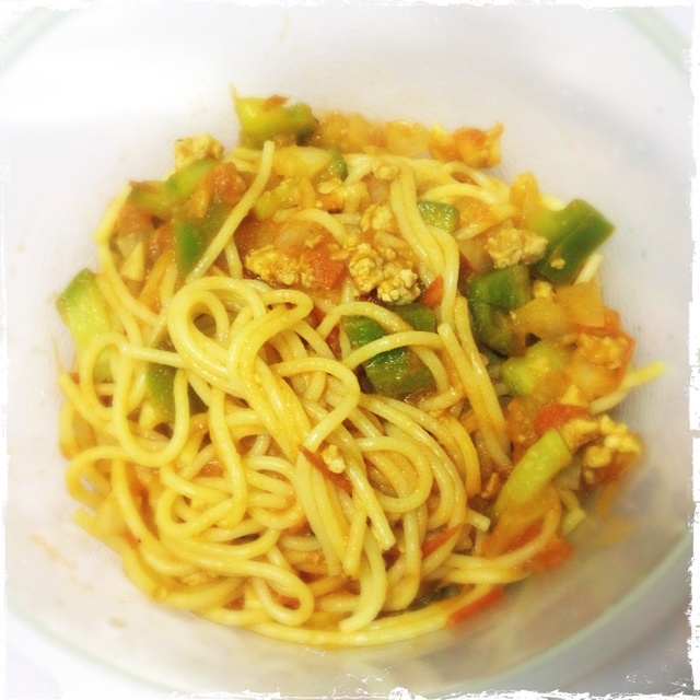 番茄牛肉酱意大利面