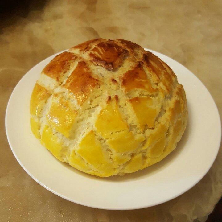 好吃到炸裂的港式菠萝包（附带制作酥皮的小视频）