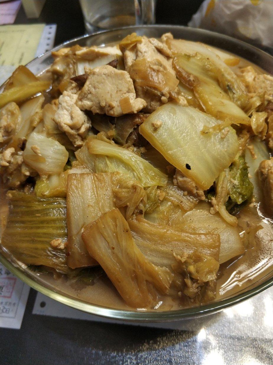 白菜炖豆腐
